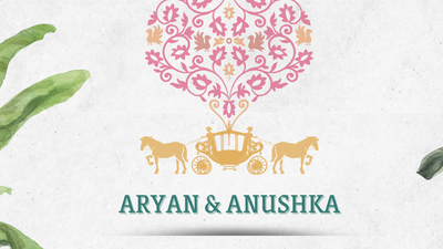 Aryan & Anushka Save the Date