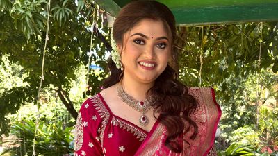 Reception Look For Ankita