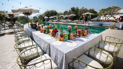 An Amalfi-Inspired Haldi at Alila Fort