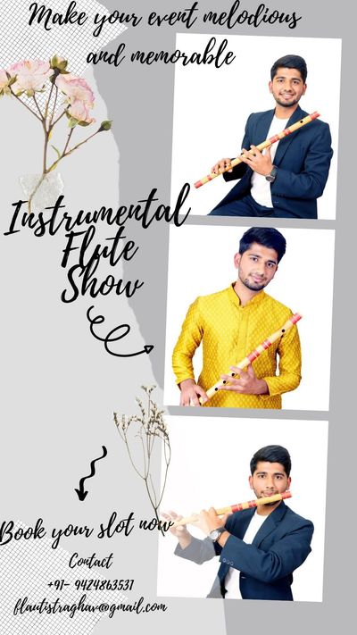 Flautist Raghav Modi