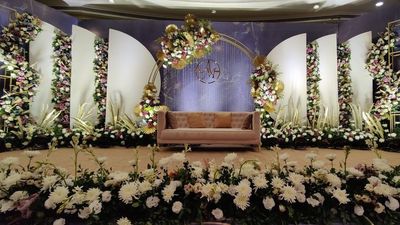 Wedding Reception Stage Decoration