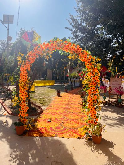 Haldi mhendi function 