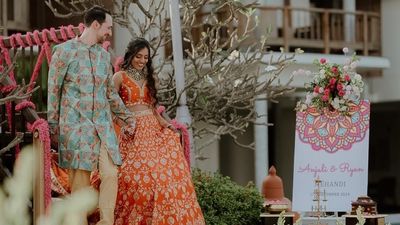 Anjali & Ryan Destination Wedding at Kochi