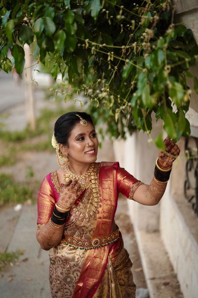 Amulya’s bridal looks 