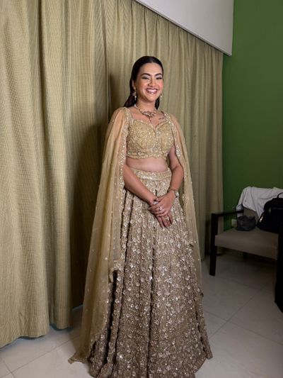 mitsu sangeet bride
