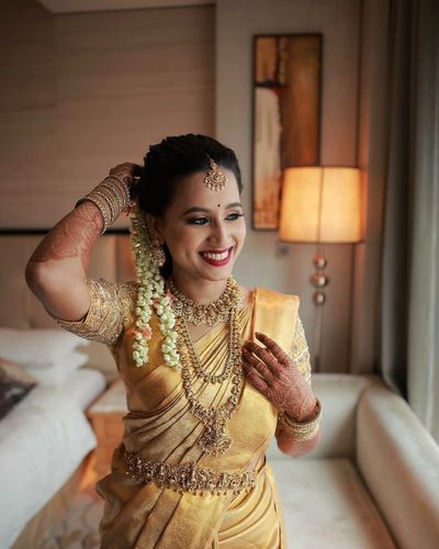 Manjushree for her two states wedding 