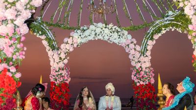 HINDU & GREEK AMERICAN WEDDING AT CARAVELA