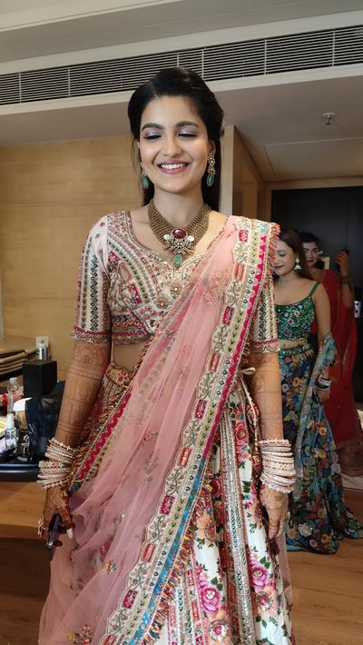 Kajal’s sangeet look 