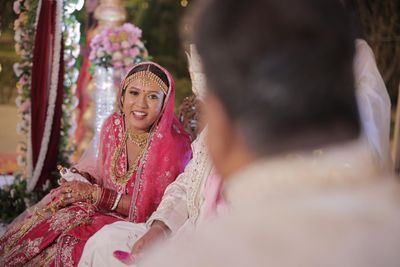 Patralika wedding look 