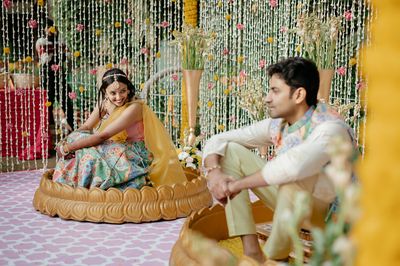 Ayush & Aleya's Wedding - Haldi