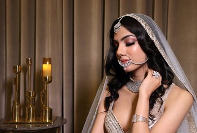 classy soft bride