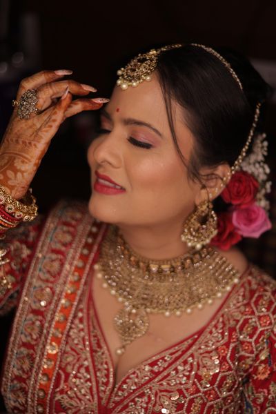 Dr. Stuti's Wedding And Reception look