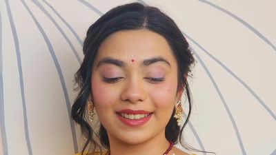 Shubhi - Day Haldi Look