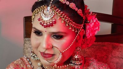 Bride In Pink and Pastel shades