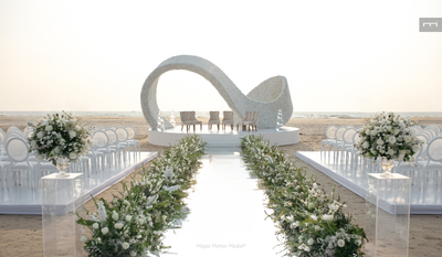 Shrenik & Ria at Zuri White Sands Resort, Goa