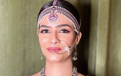 ashmita’s soft wedding glam