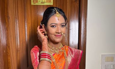 chetna on her wedding 