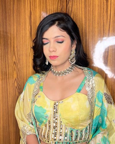 BRIDE Purvi on her Mehandi look 