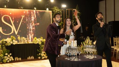 Sanam & Vishesh's Reception at Ayodya, Bali