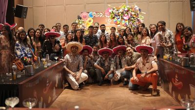Event management, curation & anchoring the Mexican Fiesta for EO Mumbai