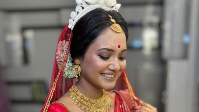 Bridal look for Tanuja