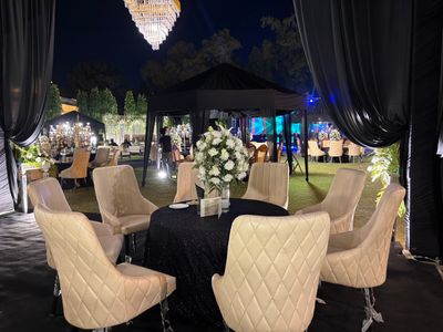Reception decor
