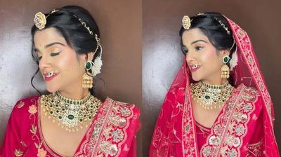 BRIDE Vaishnavi on her wedding Look