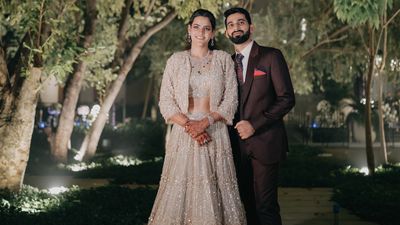 Sparkles & Spirits of Pracchi & Tanvir at Courtyard Aravali Resort