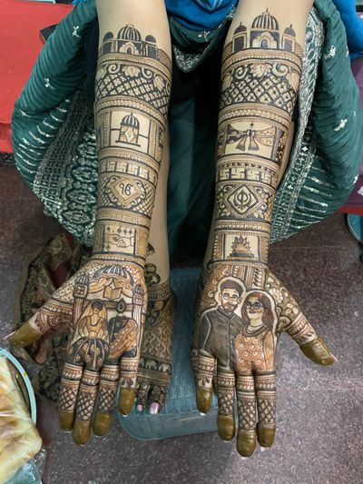 Portrait Mehndi