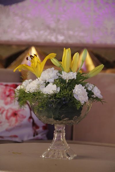 Wedding Table Flower Arrangements