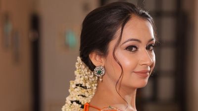 Haldi makeup 
