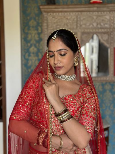 bridal look