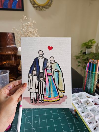 Guest Illustrations - Sample work