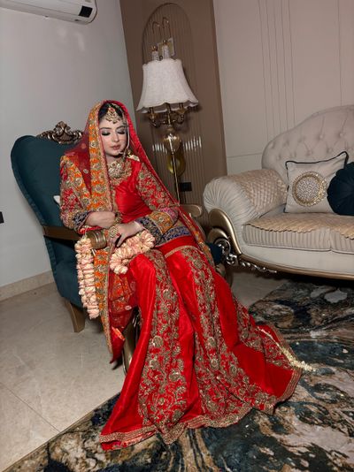 Aayushi bridal makeup 