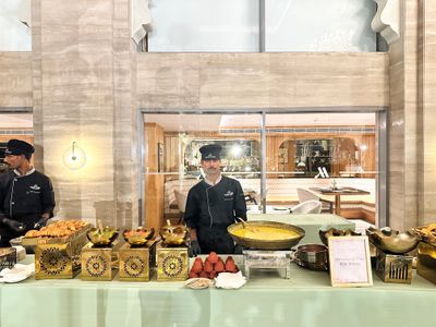 Chaat Counter at Marriott Udaipur