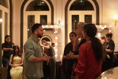 Salon setup for wedding guest at Raffles udaipur 