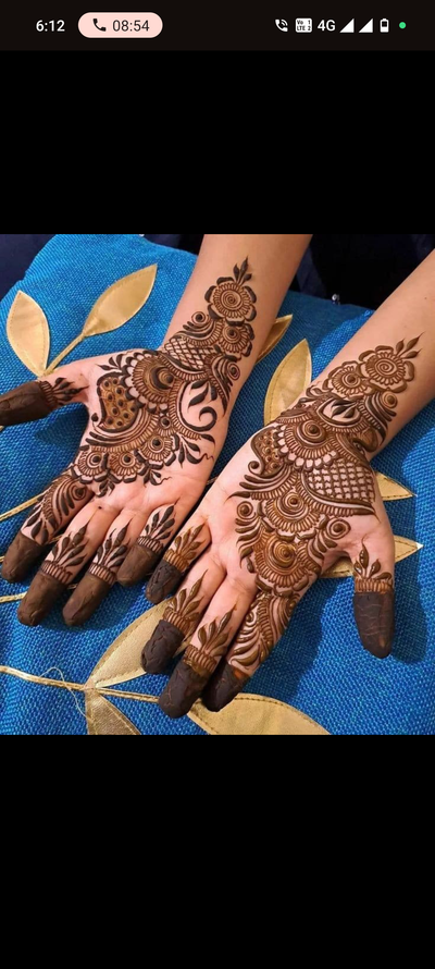 Arabic mehandi design