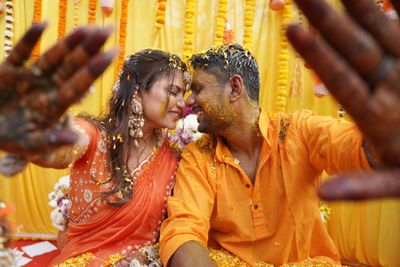 Haldi Makeup/Garba