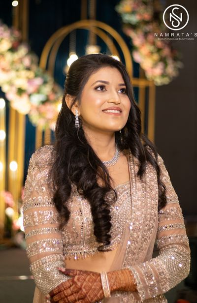 Sangeet makeup (NRI Switzerland)