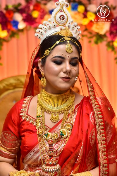 Bengali Bride (Smokey eyes)
