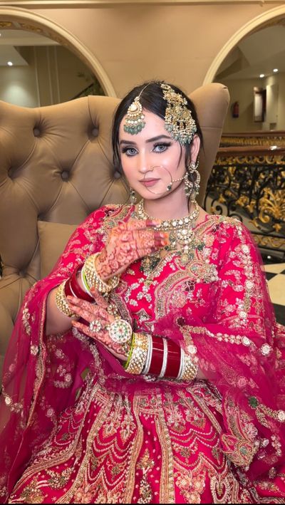 Aashi wedding makeup 