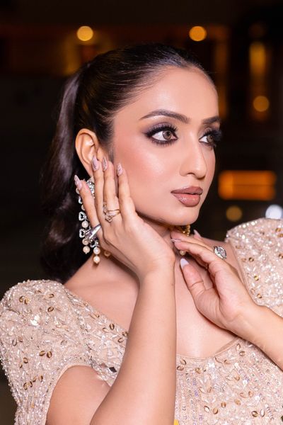 Smokey eyes for Arshi’s Cocktail 