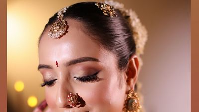 south indian bridal look