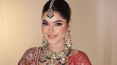 modern bridal look