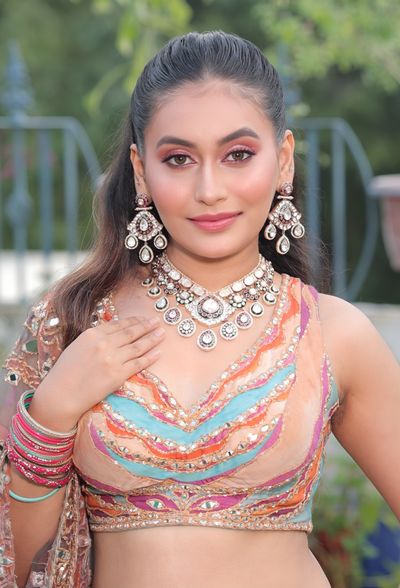 Akshita for her Mehndi and Roka ?‍♂?✨️