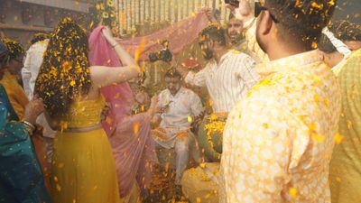 HALDI JAIPUR DHRUV & TANIA