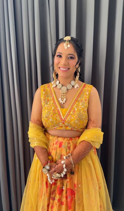 Anamika’s Haldi Look
