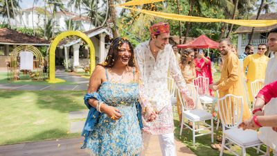A intimate wedding in goa ❤️