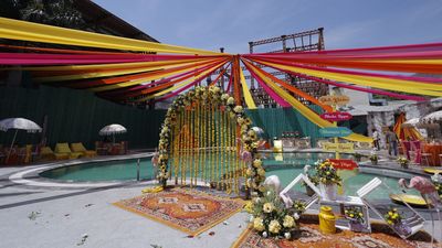 Pool Side Haldi