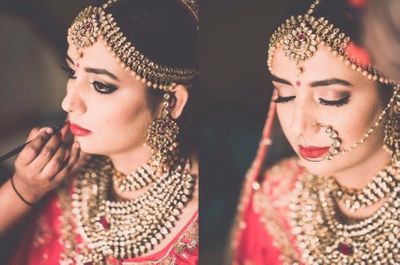 Bride Manvi- New Delhi 